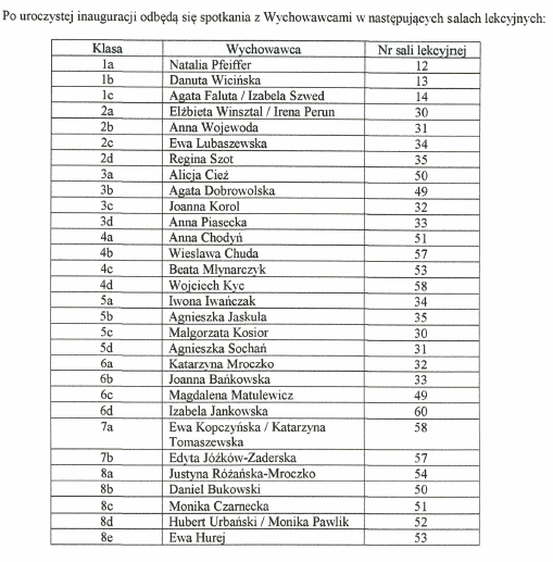 Komunikat-uroczyste rozpoczęcie roku szkolnego 2022/2023